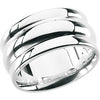 Ladies Sterling Silver Fashion Ring (Size 7 )