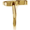 14k Yellow Gold Freeform Ring, Size 7