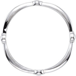 14k Yellow Gold Stackable Ring, Size 7