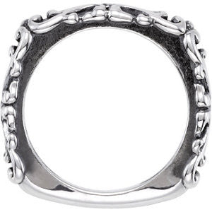 14k Yellow Gold Stackable Ring, Size 7