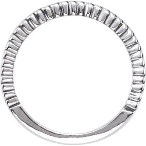 14k Yellow Gold Stackable Metal Fashion Ring, Size 7