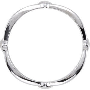 14k Yellow Gold Stackable Metal Fashion Ring, Size 7
