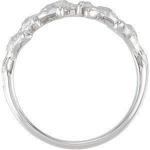 Sterling Silver Branch Ring, Size 7