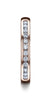 Benchmark-14K-Rose-Gold-3mm-High-Polished-Channel-Set-12-Stone-Diamond-Wedding-Ring--.24Ct--Size-4.5--51352214KR04.5