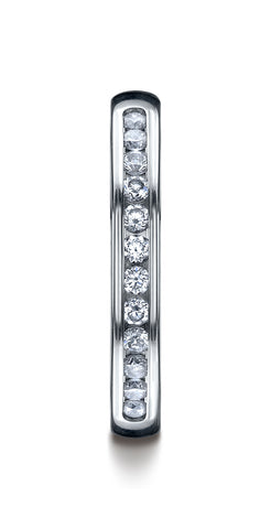 Benchmark-Platinum-3mm-High-Polished-Channel-Set-12-Stone-Diamond-Wedding-Band-Ring--.24Ct--Size-4.5--513522PT04.5