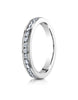 Benchmark-Platinum-3mm-High-Polished-Channel-Set-16-Stone-Diamond-Wedding-Band-Ring--.32Ct.--Size-4--513523PT04