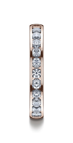 Benchmark-14K-Rose-Gold-3mm-High-Polished-Channel-Set-12-Stone-Diamond-Wedding-Band--.48Ct.--Size-4.5--51352414KR04.5