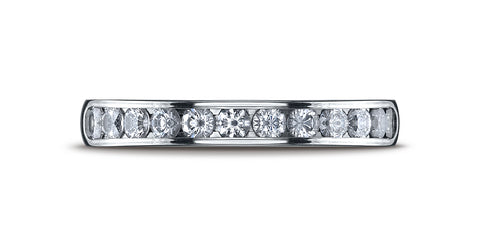 Benchmark-18K-White-Gold-3mm-High-Polished-Channel-Set-12-Stone-Diamond-Wedding-Ring--.48Ct.--Size-4.25--51352418KW04.25