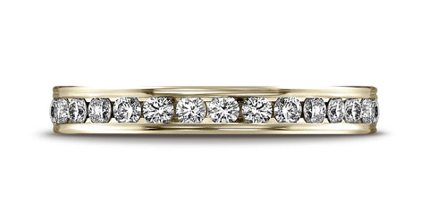 Benchmark-14K-Yellow-Gold-3mm-Channel-Set-Eternity-Wedding-Band-Ring.--Size-4.25--51355014KY04.25