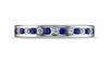 Benchmark-18K-White-Gold-3mm-Channel-Set-Diamond-and-Blue-Sapphire-Eternity-Wedding-Band-Ring--Size-4.25--51356118KW04.25