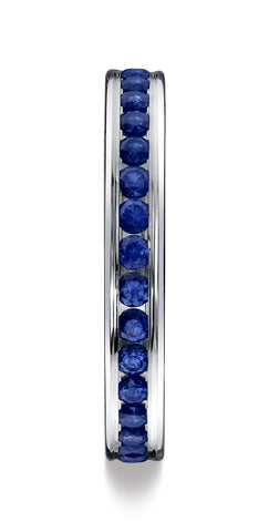 Benchmark-14K-White-Gold-3mm-Channel-Set-Blue-Sapphire-Eternity-Wedding-Band-Ring--Size-4.5--51356314KW04.5