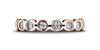 Benchmark-14K-Rose-Gold-4mm-Burnish-Set-6-Stone-Diamond-Wedding-Band-Ring--.32Ct--Size-4.25--514129HF14KR04.25
