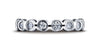 Benchmark-14K-White-Gold-4mm-Burnish-Set-6-Stone-Diamond-Wedding-Band-Ring--.32Ct--Size-4.25--514129HF14KW04.25