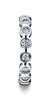 Benchmark-14K-White-Gold-4mm-Burnish-Set-6-Stone-Diamond-Wedding-Band-Ring--.32Ct--Size-4.5--514129HF14KW04.5