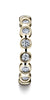 Benchmark-18K-Yellow-Gold-4mm-Burnish-Set-6-Stone-Diamond-Wedding-Band-Ring--.32Ct--Size-4.5--514129HF18KY04.5