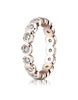 Benchmark-14K-Rose-Gold-4mm-Burnish-Set-16-Stone-Diamond-Eternity-Wedding-Band-Ring--.96Ct--Size-4--51412914KR04