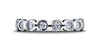 Benchmark-18K-White-Gold-4mm-Burnish-Set-16-Stone-Diamond-Eternity-Wedding-Band-Ring--.96Ct--Size-4.25--51412918KW04.25