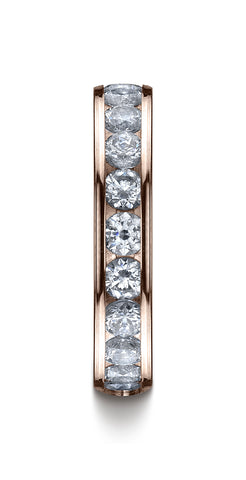 Benchmark-14K-Rose-Gold-4mm-High-Polished-Channel-Set-12-Stone-Diamond-Wedding-Band--.96Ct.--Size-4.5--51451114KR04.5