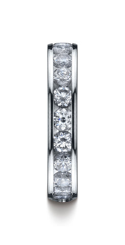 Benchmark-Platinum-4mm-High-Polished-Channel-Set-12-Stone-Diamond-Wedding-Band-Ring--.96Ct.--Size-4.5--514511PT04.5