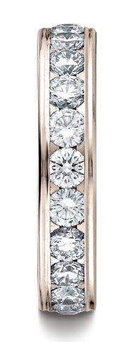 Benchmark-14K-Rose-Gold-4mm-Channel-Set-Eternity-Wedding-Band-Ring.--Size-4.5--51454814KR04.5
