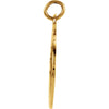 14k Yellow Gold 14.75mm St. Christopher Medal
