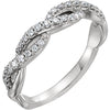 14k White Gold 1/4 ctw. Diamond Anniversary Band, Size 7