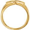 14k Yellow Gold Freeform Ring, Size 7