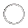 14k White Gold 4mm Lattice Design Band Size 7