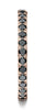 Benchmark-14k-Rose-Gold-2mm-Pave-Set-Black-Diamond-Ring--0.32Ct.--Size-4.5--522722HF14KR04.5