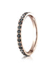 Benchmark-14k-Rose-Gold-2mm-Pave-Set-Black-Diamond-Ring--0.32Ct.--Size-4--522722HF14KR04