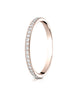 Benchmark-14K-Rose-Gold-2mm-Pave-set-Diamond-Eternity-Wedding-Band-Ring--Size-4--52280014KR04
