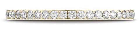 Benchmark-14K-Yellow-Gold-2mm-Pave-set-Diamond-Eternity-Wedding-Band-Ring--Size-4.25--52280014KY04.25