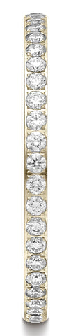Benchmark-14K-Yellow-Gold-2mm-Pave-set-Diamond-Eternity-Wedding-Band-Ring--Size-4.5--52280014KY04.5