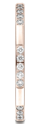 Benchmark-14K-Rose-Gold-2mm-Pave-set-Diamond-Wedding-Band-Ring--.15Ct.--Size-4.5--52285014KR04.5