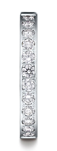 Benchmark-14K-White-Gold-3mm-High-Polish-Pave-set-12-Stone-Diamond-Wedding-Band-Ring--.48Ct.--Size-4.5--523726HF14KW04.5