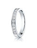 Benchmark-14K-White-Gold-3mm-High-Polish-Pave-set-12-Stone-Diamond-Wedding-Band-Ring--.48Ct.--Size-4--523726HF14KW04