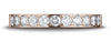 Benchmark-14K-Rose-Gold-3mm-High-Polish-Pave-set-11-Stone-Diamond-Wedding-Band-Ring--.66Ct.--Size-4.25--523727HF14KR04.25