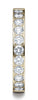 Benchmark-14K-Yellow-Gold-3mm-High-Polish-Pave-set-11-Stone-Diamond-Wedding-Band-Ring--.66Ct.--Size-4.5--523727HF14KY04.5