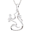 Sweet Baby Necklace in Sterling Silver
