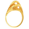 10k Yellow Gold Freeform Ring, Size 6