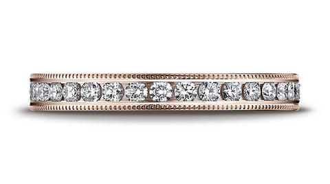 Benchmark-14K-Rose-Gold-3mm-Channel-Set-Eternity-Wedding-Band-Ring-with-Milgrain.--Size-4.25--53355014KR04.25