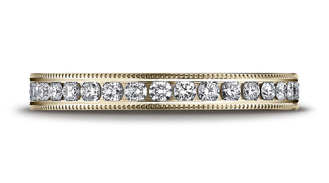 Benchmark-18K-Yellow-Gold-3mm-Channel-Set-Eternity-Wedding-Band-Ring-with-Milgrain.--Size-4.25--53355018KY04.25