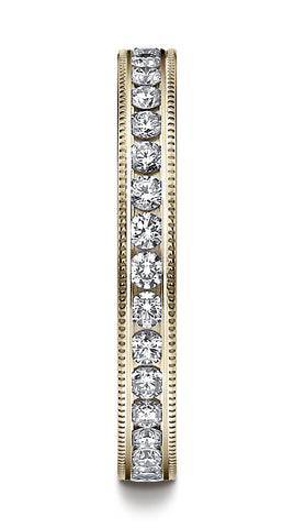 Benchmark-18K-Yellow-Gold-3mm-Channel-Set-Eternity-Wedding-Band-Ring-with-Milgrain.--Size-4.5--53355018KY04.5
