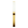 14k Yellow Gold 2mm Flat Comfort Fit Band, Size 7.5
