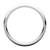 Sterling Silver 4mm Milgrain Comfort Fit Band, Size 7