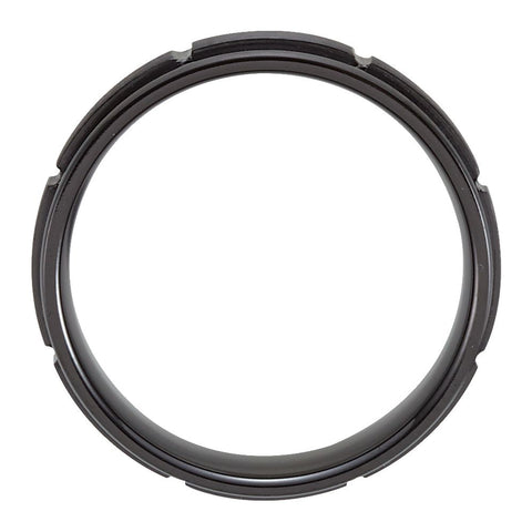 Black Titanium 7mm Grooved Band Size 9