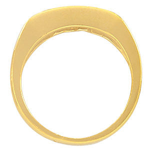 14k Yellow Gold Love Ring, Size 6