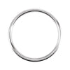14k White Gold 7.5mm Fancy Carved Band Size 6.5