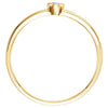 14k Yellow Gold .06 CTW Diamond Ring