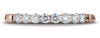 Benchmark-14K-Rose-Gold-2.5mm-High-Polish-Shared-Prong-8-Stone-Diamond-Wedding-Ring--.32Ct.--Size-4.25--552572114KR04.25